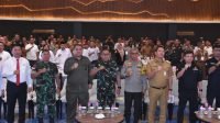 Danrem Santiago Tegaskan Netralitas TNI Dalam Rakor TNI-Polri dan ASN Bersama Bawaslu Sulut