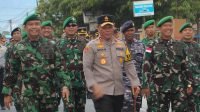 Danrem Santiago Brigjen TNI Wakhyono Ikut Gerak Jalan dan Upacara Yudha Wastu Pramuka Jaya