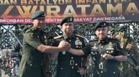 Mayjen TNI Legowo Jatmiko Lantik Mukhammad Yusron Jadi Danyon Wiratama