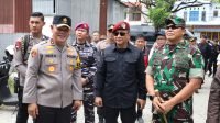 Danrem Tadulako Bersama Forkopimda Patroli Pantau Kamtibmas Pelaksanaan Pemilu di Wilayah Palu