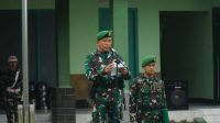 Pimpin Upacara 17-an Pabung Kodim Minahasa Sampaikan Amanat Kasad