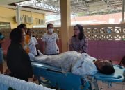 Pj Bupati Sangihe Rinny Tamuntuan Melayat Jenazah Kapitalaung Binala di RSUP Kandou