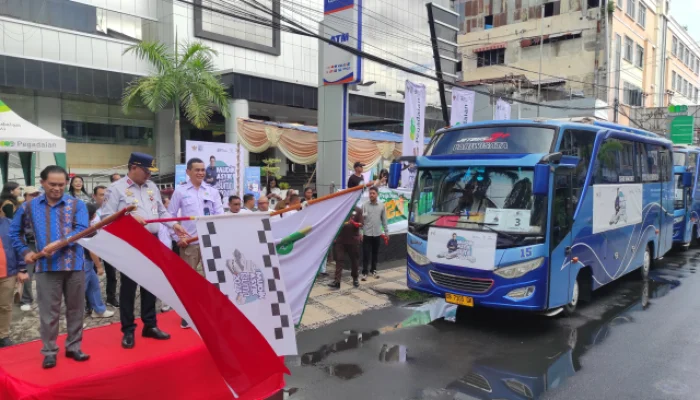 Pegadaian Manado Berangkatkan 200 Pemudik ke Gorontalo, Warga Bilang Program Luar Biasa