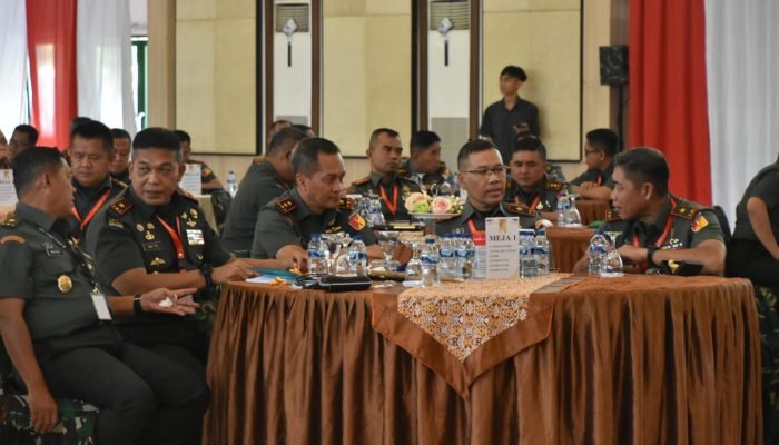 Danrem Santiago Ikuti Apel Dansat TNI AD Tersebar Kodam XIII/Merdeka Tahun 2024