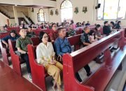 Kasdam Merdeka Ikuti Misa Pesta Pelindung Gereja Katolik Paroki Hati Kudus Yesus Sonder