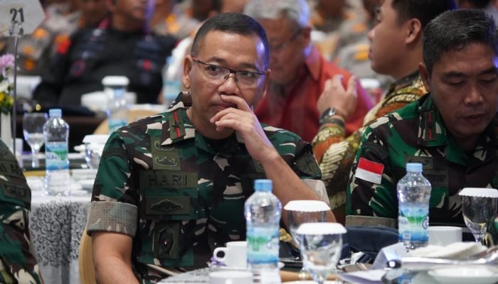 Danrem Nani Wartabone Hadiri Rakor Kesiapan Penyelenggaraan Pilkada serentak Tahun 2024 di Wilayah Kalimantan, Sulawesi dan Maluku