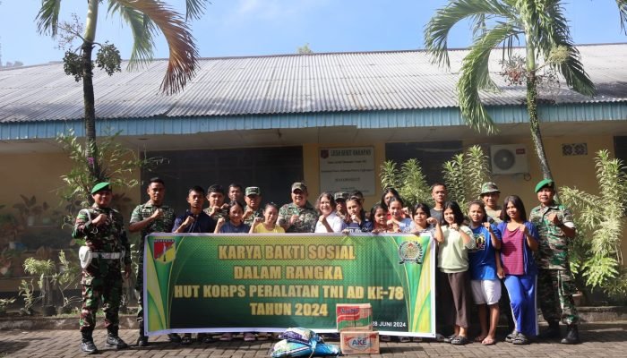 Paldam Merdeka Laksanakan Karya Bakti di Panti Asuhan Bala Keselamatan Bukit Harapan