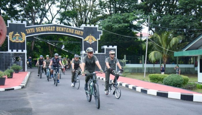 Yonzipur 19/Yudha Karya Nyata Sukses Jadi Tuan Rumah Olahraga Bersama Pangdam dan PJU Kodam Merdeka