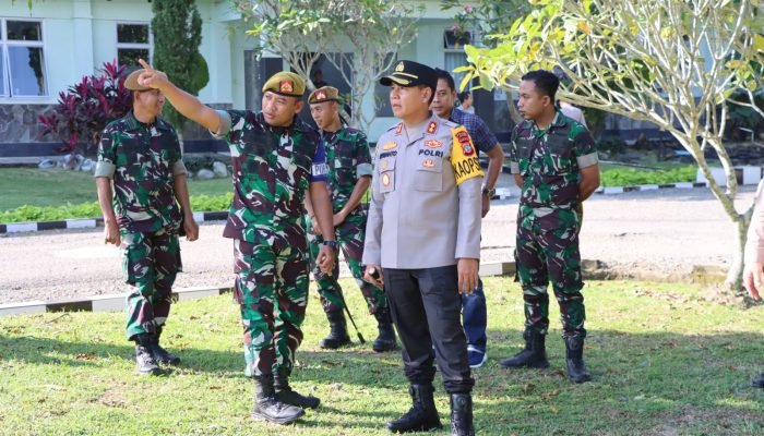 Danyonarmed Bogani Terima Kunjungan Kapolres Kotamobagu