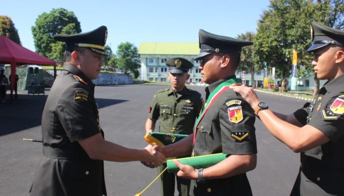 Danrindam Merdeka Tutup Dikjurbaif Abit Diktukba TNI AD TA 2024