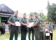 Kasdim Bolmong Tutup Lomba Cerdas Cermat Antar Babinsa dan Danramil Jajaran Kodim Bolmong