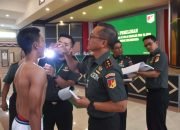 Pangdam Merdeka Pimpin Sidang Parade Caba PK TNI-AD TA 2024