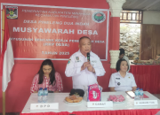 Musdes RKPDes Tahun 2025 Desa Pineleng Dua Indah, Disertai Pembentukan Bumdes