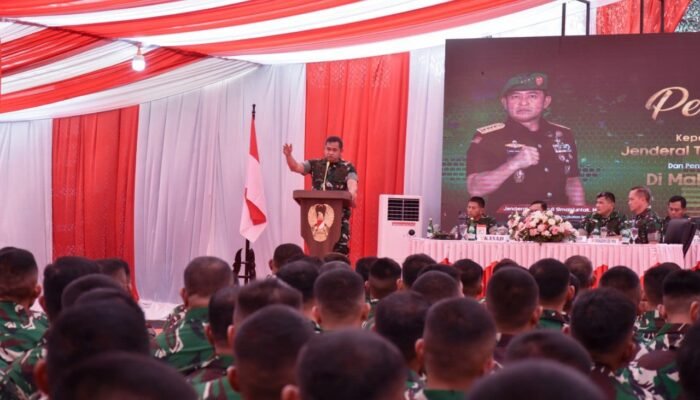 Beri Pengarahan, Kasad Maruli Minta Prajurit Untuk Hidup Sederhana dan Berdinas Dengan Baik