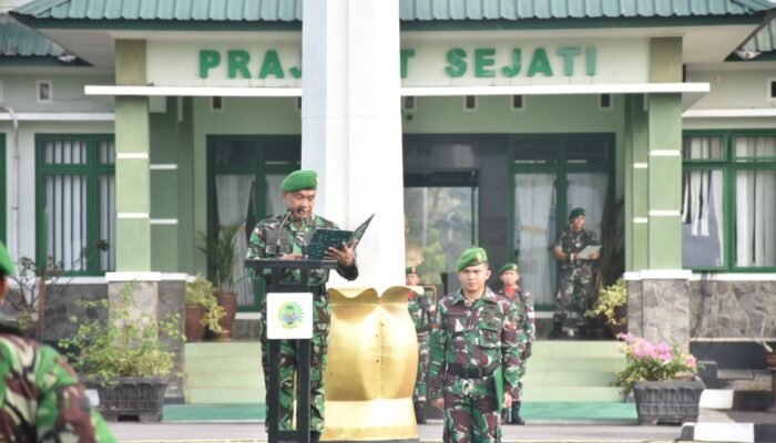 Kasrem Nani Wartabone Bacakan Amanat Pangdam XIII/Merdeka, Saat Pimpin Upacara 17-an