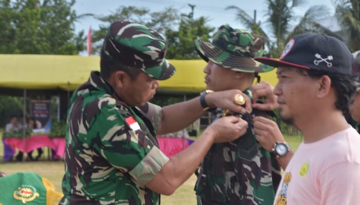 Danrem Santiago Buka Opster TNI di Wilayah Kodim 1310/Bitung