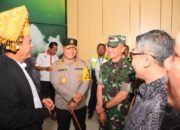 Pangdam XIII/Merdeka Sambut Kunker Menteri Pertanian di Sulawesi Tengah