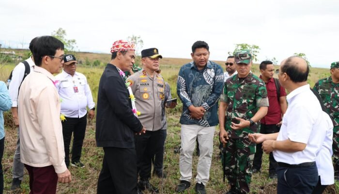 Pangdam XIII/Merdeka Dampingi Mentan RI dan Dubes RI di Vietnam Tinjau Kesiapan Lahan Peternakan Sapi Perah