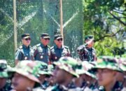 Kodam Merdeka Gelar Gladi Upacara HUT ke-79 TNI di Megamas