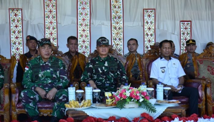 Danrem 131/Santiago Dampingi Pangdam XIII/Merdeka Tutup Kegiatan Opster TNI 2024 di Bolmong