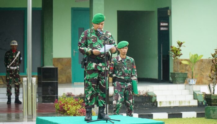 Amanat Kasad Dibacakan Dandim Minahasa Saat Upacara Bendera 17-an Bulan November 2024