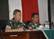 Pangdam Merdeka Pimpin Sidang Pemilihan Caba PK TNI AD