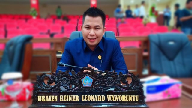 Braien Waworuntu Dipercayakan Pimpin Komisi I DPRD Sulut