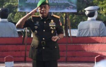 Peringati Hari Juang TNI AD, Danrem 131/Santiago Ajak Jajaran Ziarah Ke Taman Makam Pahlawan Manado