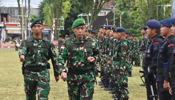 Danrem Santiago Lepas Tonting Yudha Wastu Pramuka Jaya