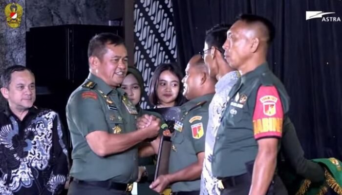 Kodim 1311/Morowali Kodam XIII/Merdeka Juarai Kasad Award Kampung Pancasila