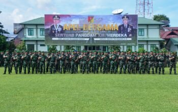 Apel Bersama Penyerahan Pasukan, Pangdam Minta Prajurit Kodam XIII/Merdeka Harus Pegang Pesan Moral Jenderal Soedirman