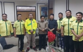 Komda Pemuda Katolik Temui Ketua DPRD Sulut, Silangen: Pemuda Katolik Harus Dibantu dan Diarahkan