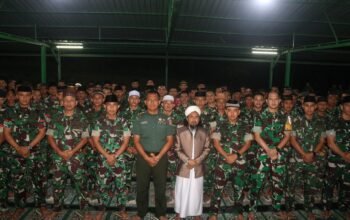 Bulan Puasa, Yonif 712/Wiratama Gelar Tauziah Ramadhan